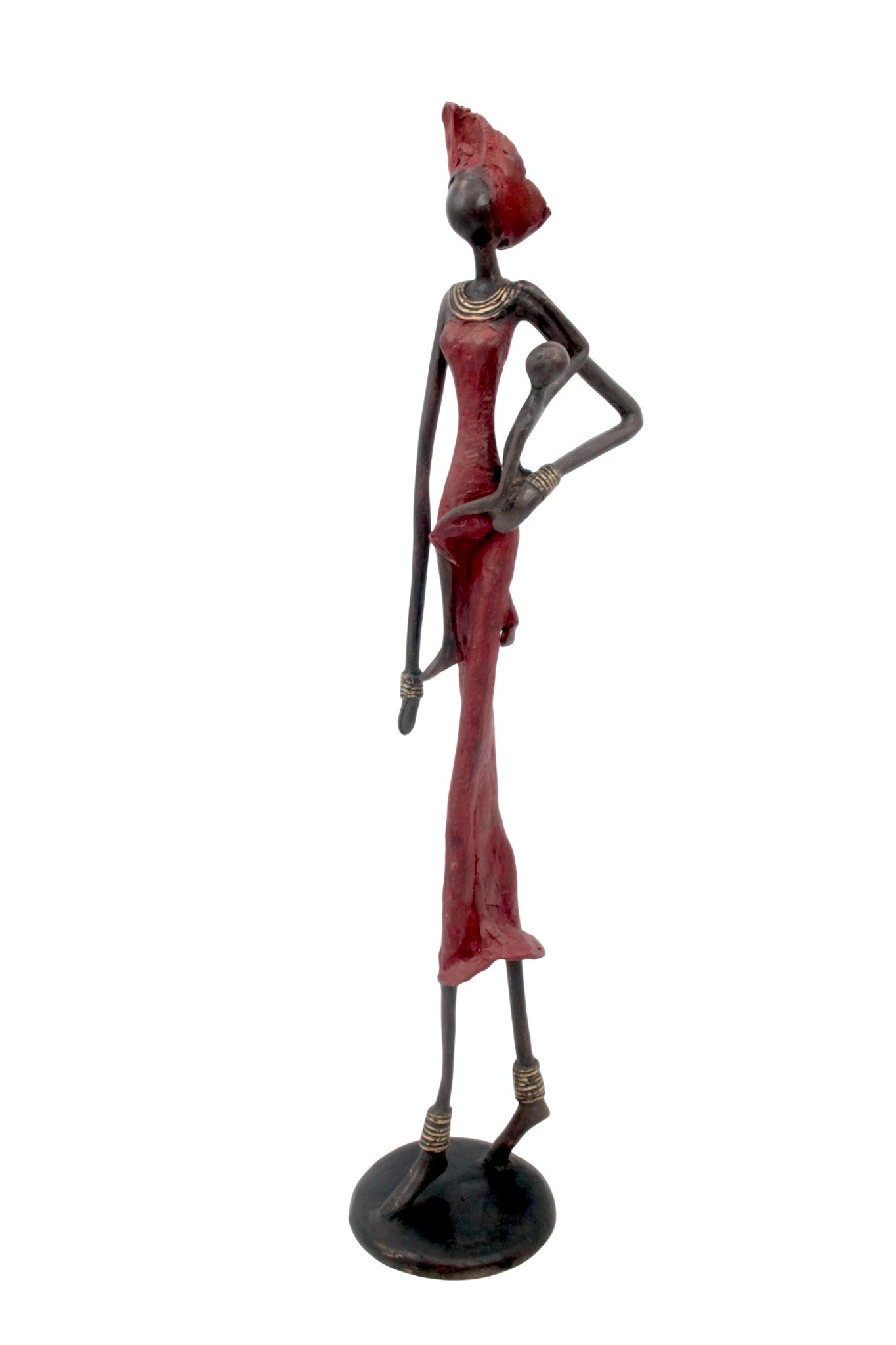 Bronze 55 cm rouge n°10 