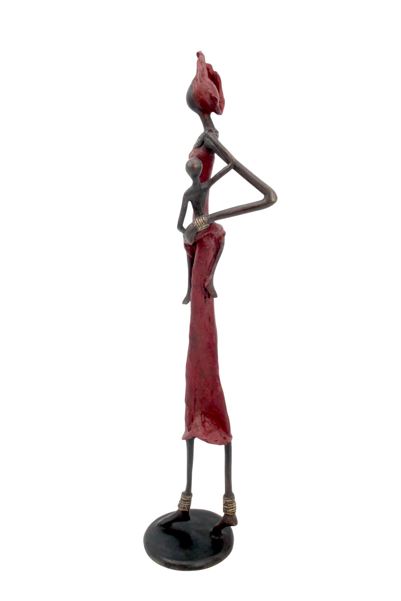 Bronze 55 cm rouge n°10 