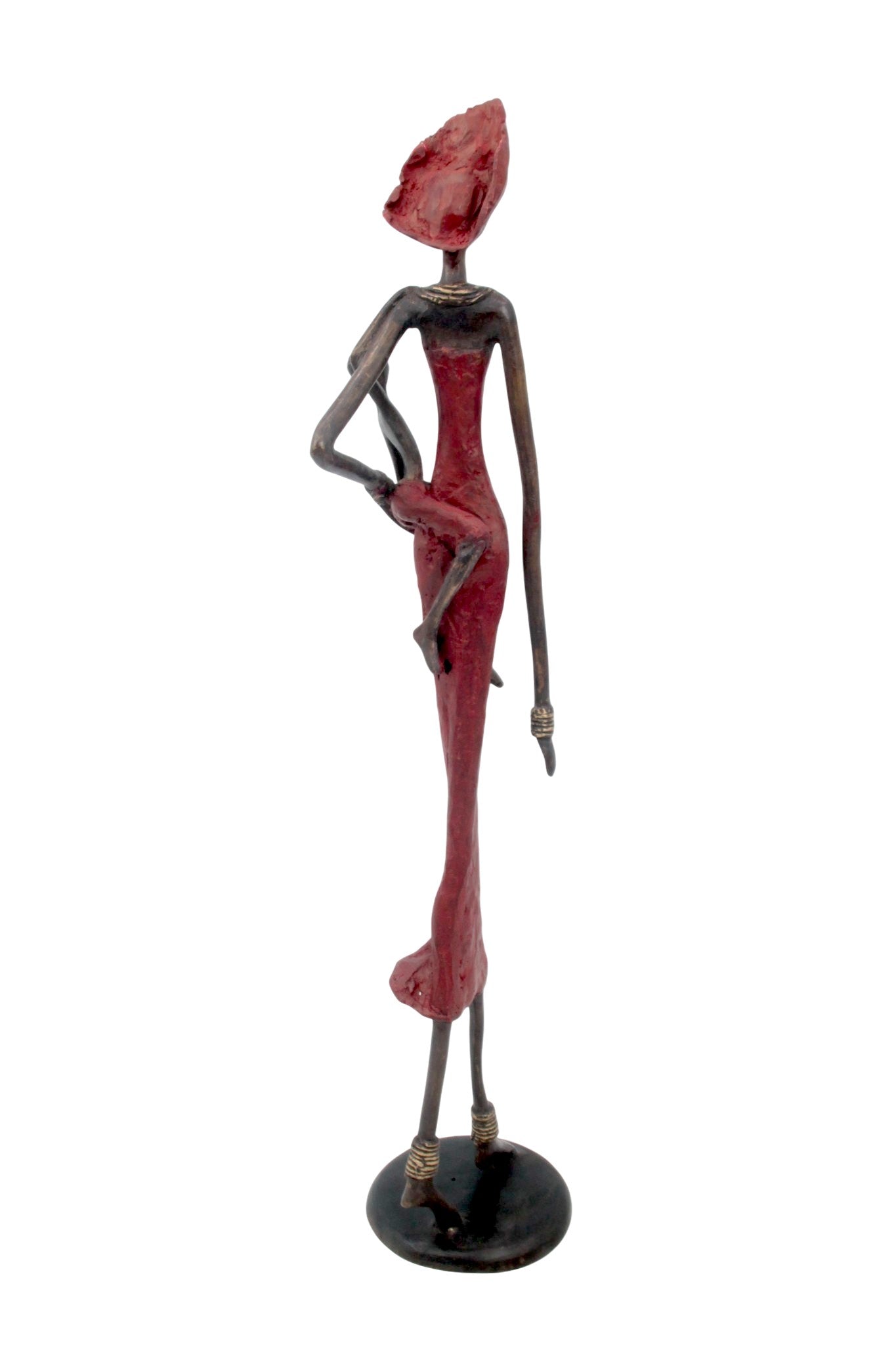 Bronze 55 cm rouge n°10 