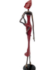 Bronze 55 cm rouge n°10 