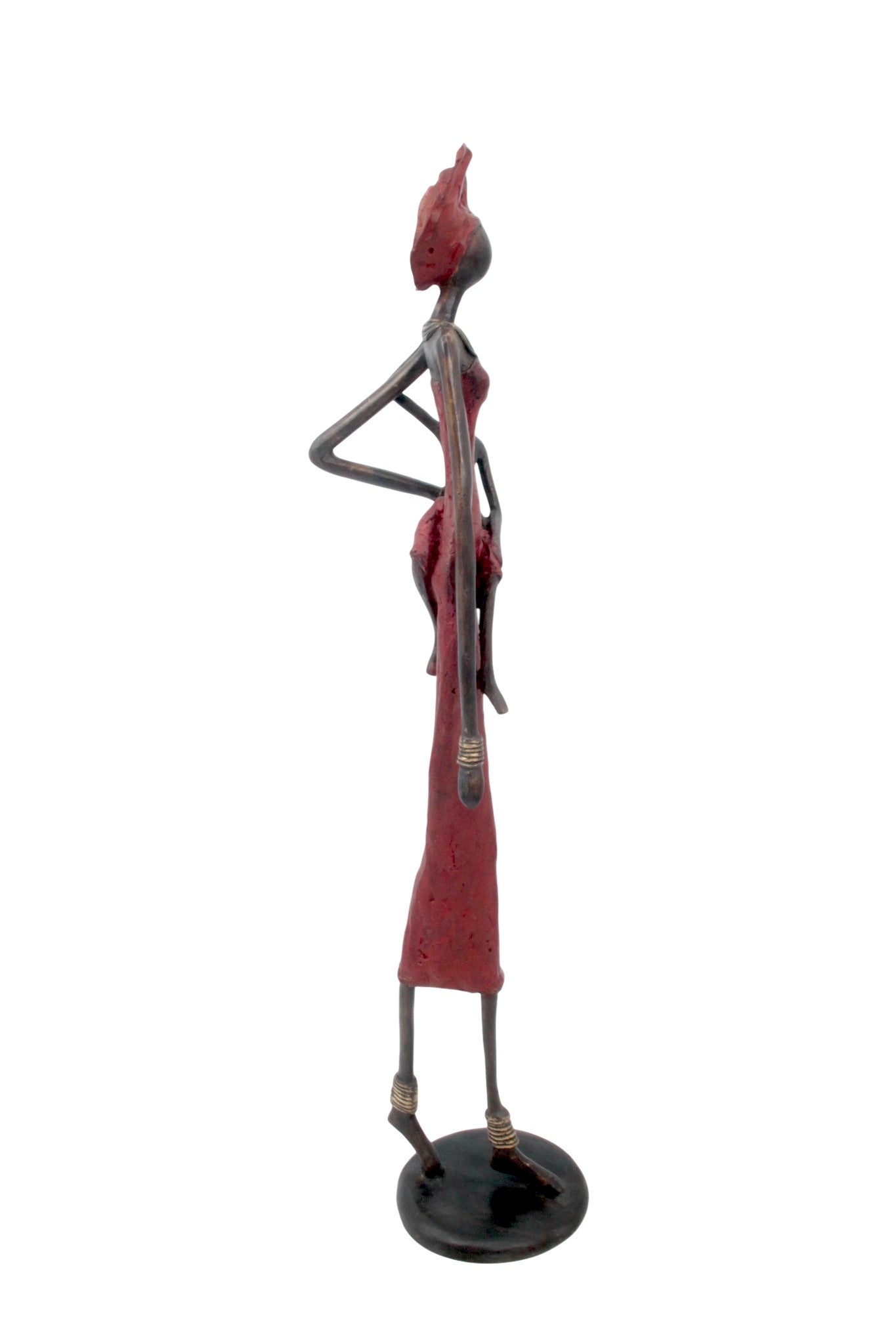 Bronze 55 cm rouge n°10 
