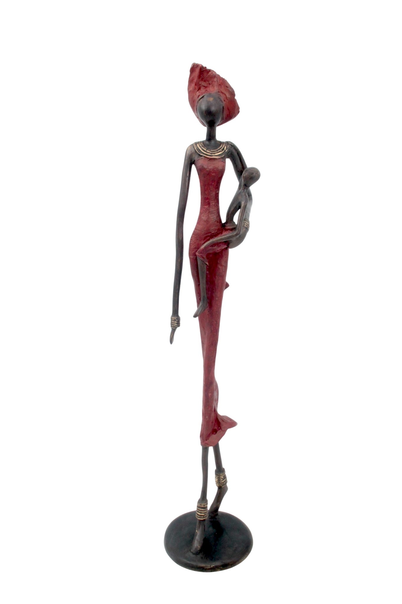 Bronze 55 cm rouge n°10 