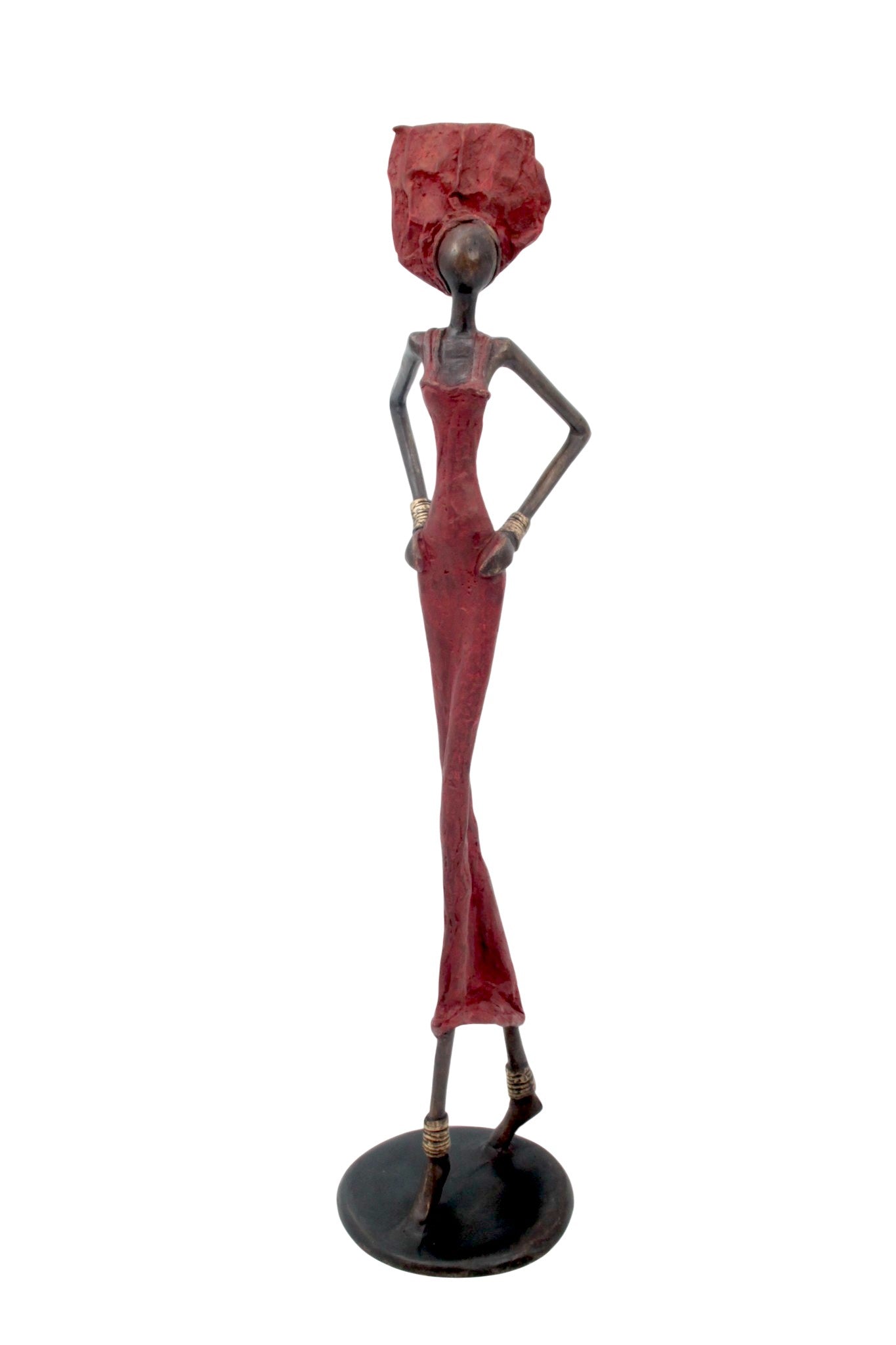 Bronze 55 cm rouge n°12 