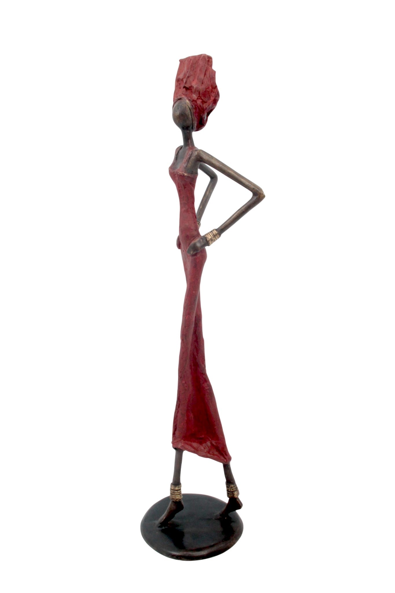 Bronze 55 cm rouge n°12 