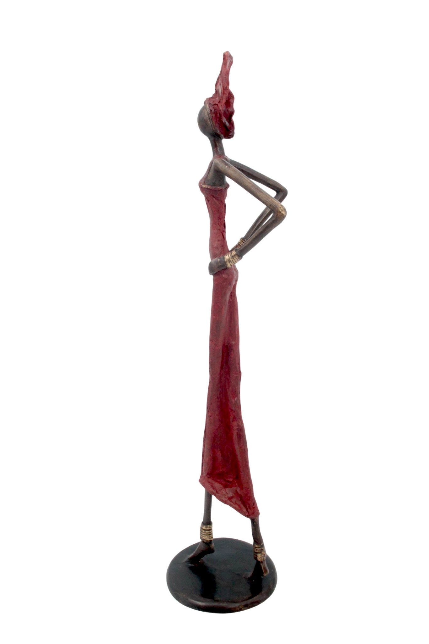 Bronze 55 cm rouge n°12 