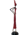 Bronze 55 cm rouge n°12 