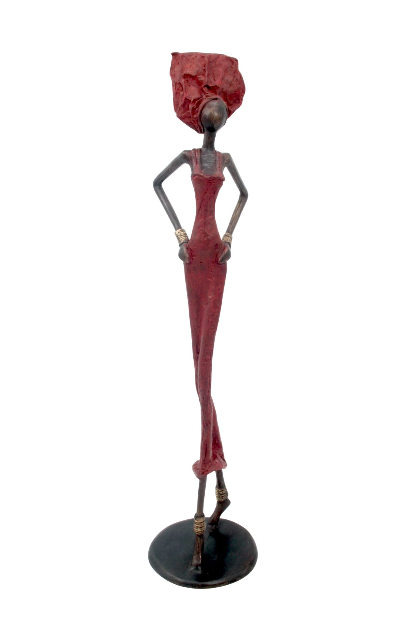 Bronze 55 cm rouge n°12 
