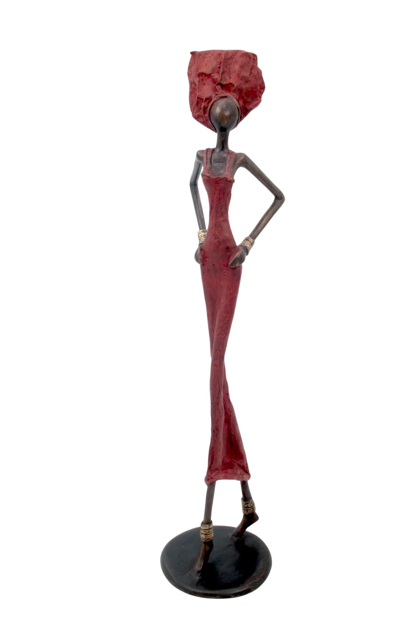 Bronze 55 cm rouge n°12 