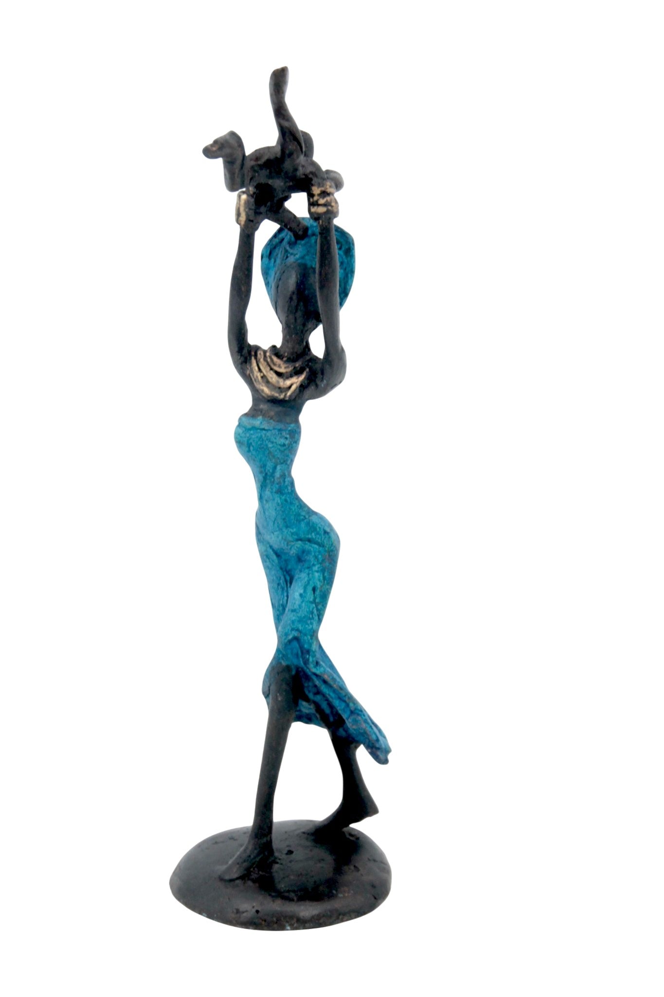 Bronze 15 cm bleu n°11 