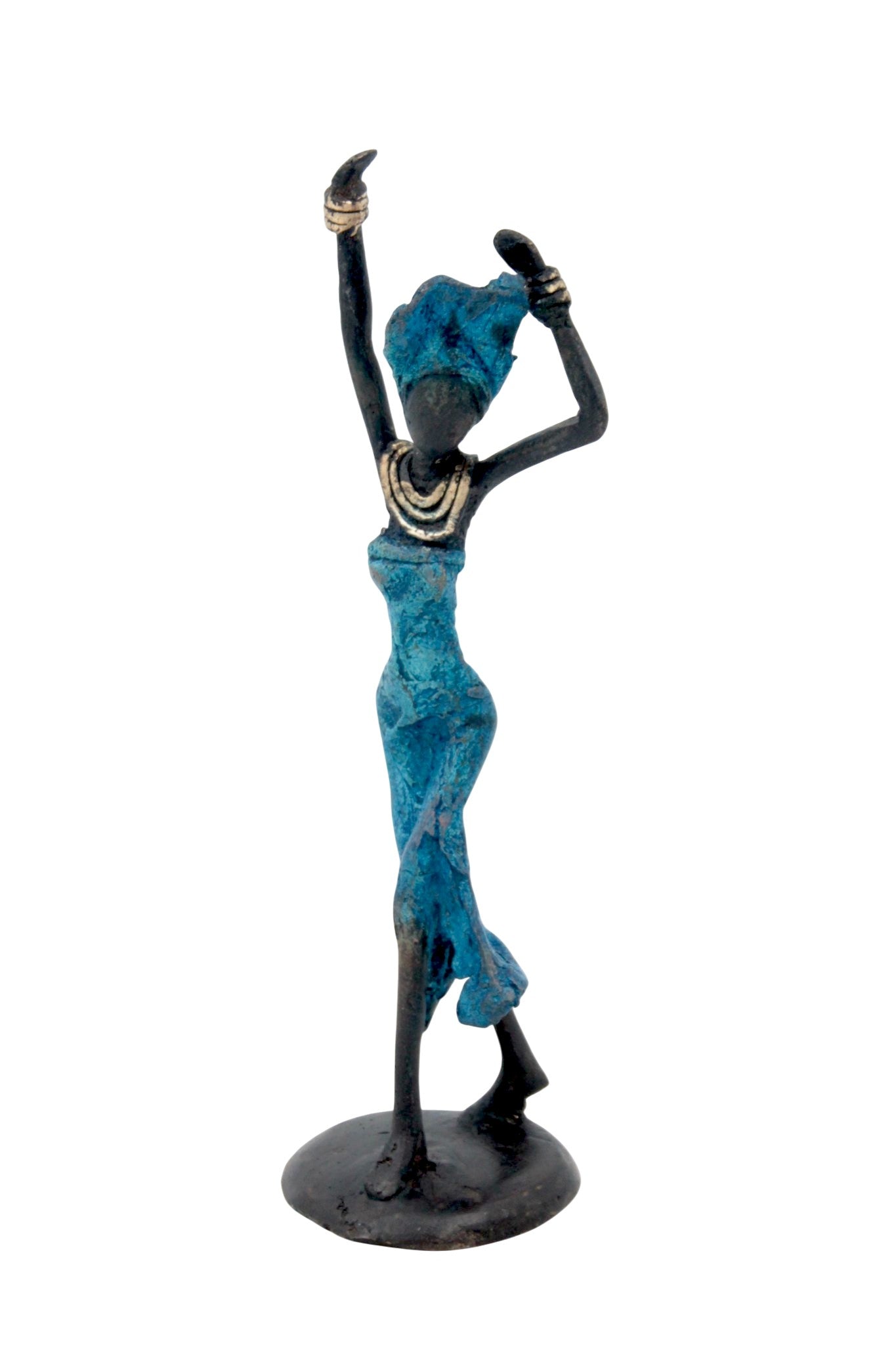 Bronze 15 cm bleu n°12 