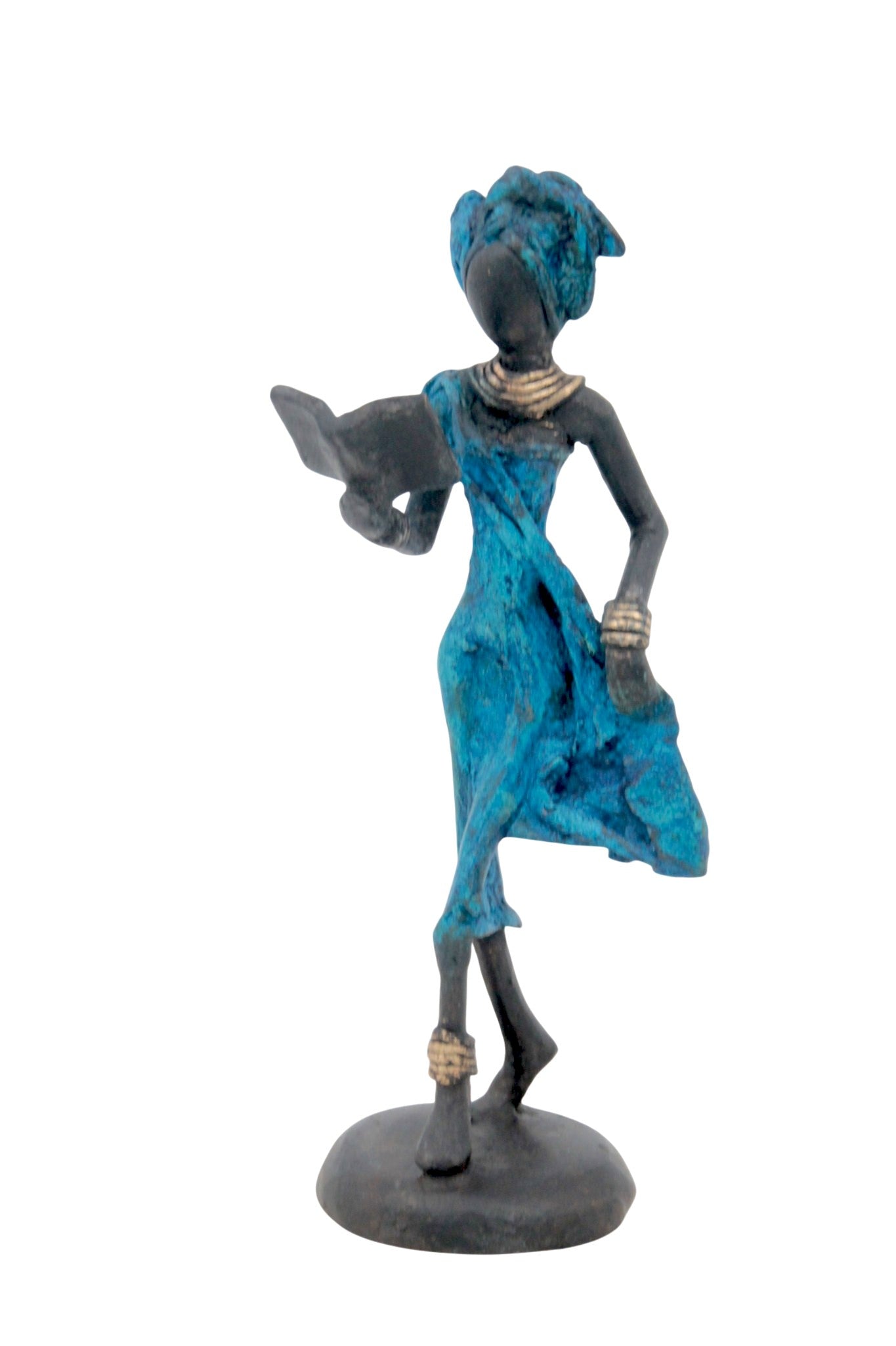 Bronze 15 cm bleu n°13 