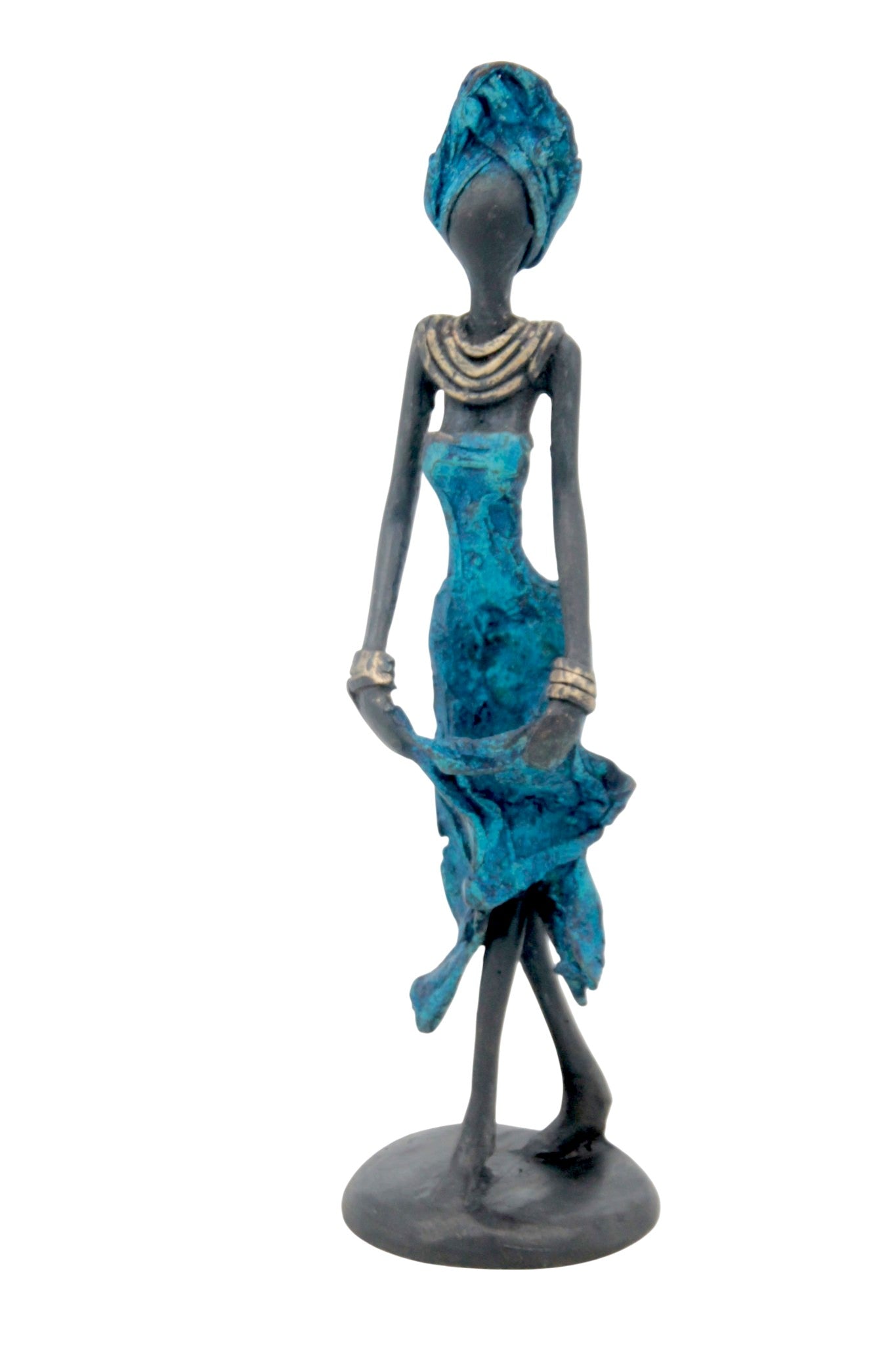 Bronze 15 cm bleu n°15 