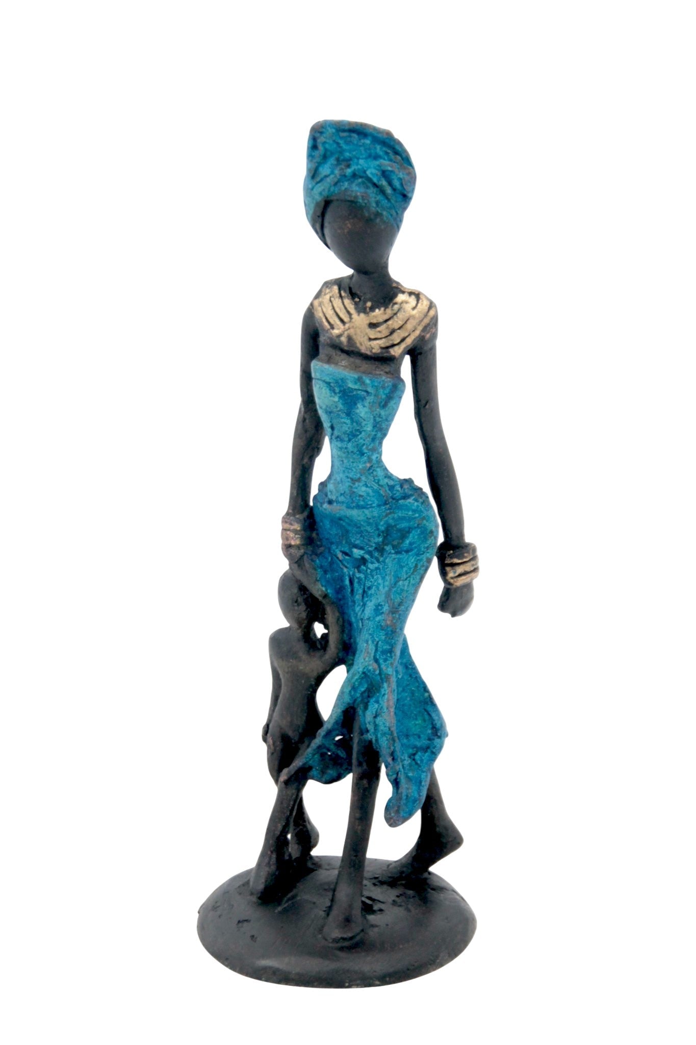 Bronze 15 cm bleu n°16 