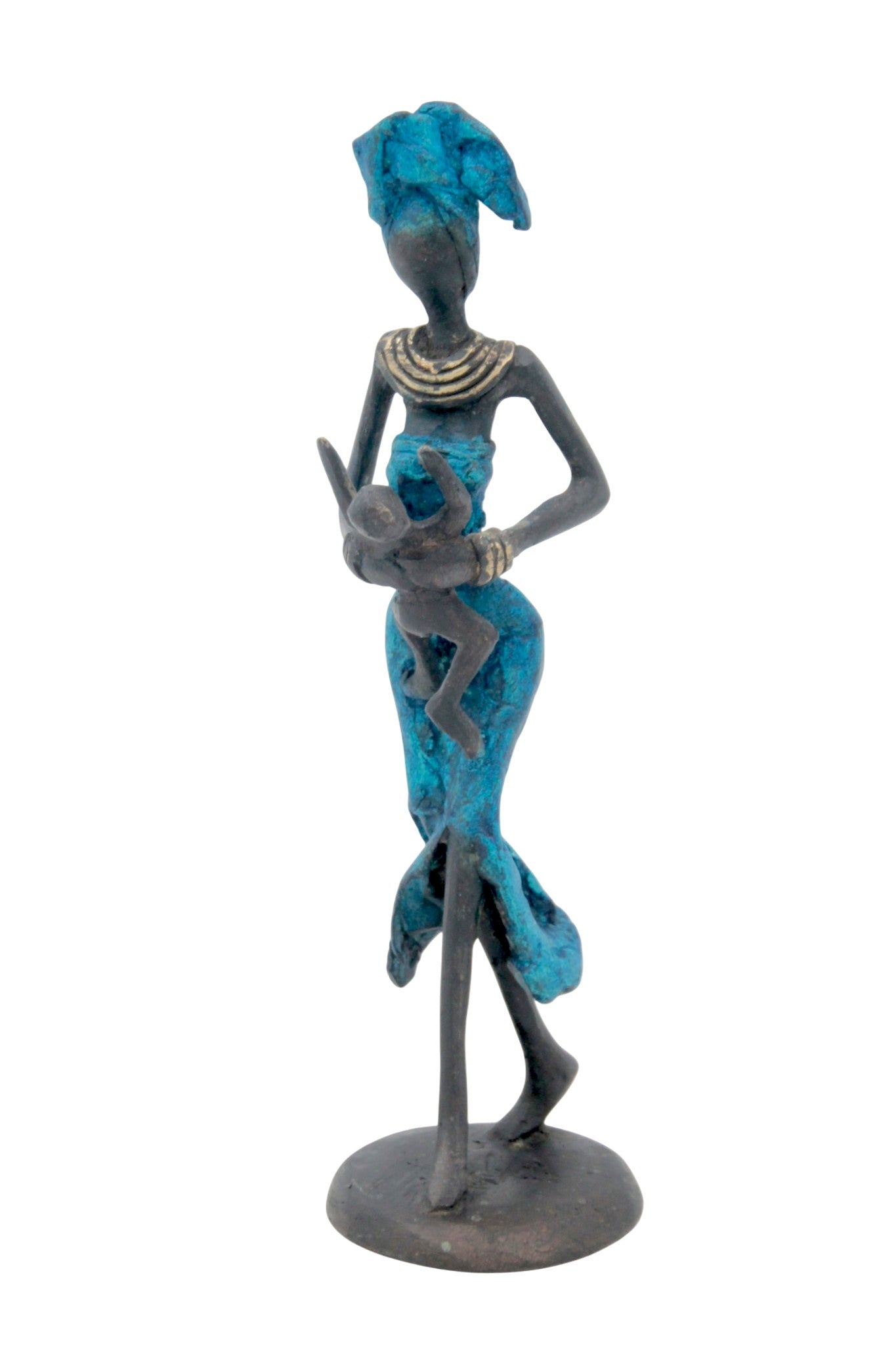 Bronze 15 cm bleu n°23 