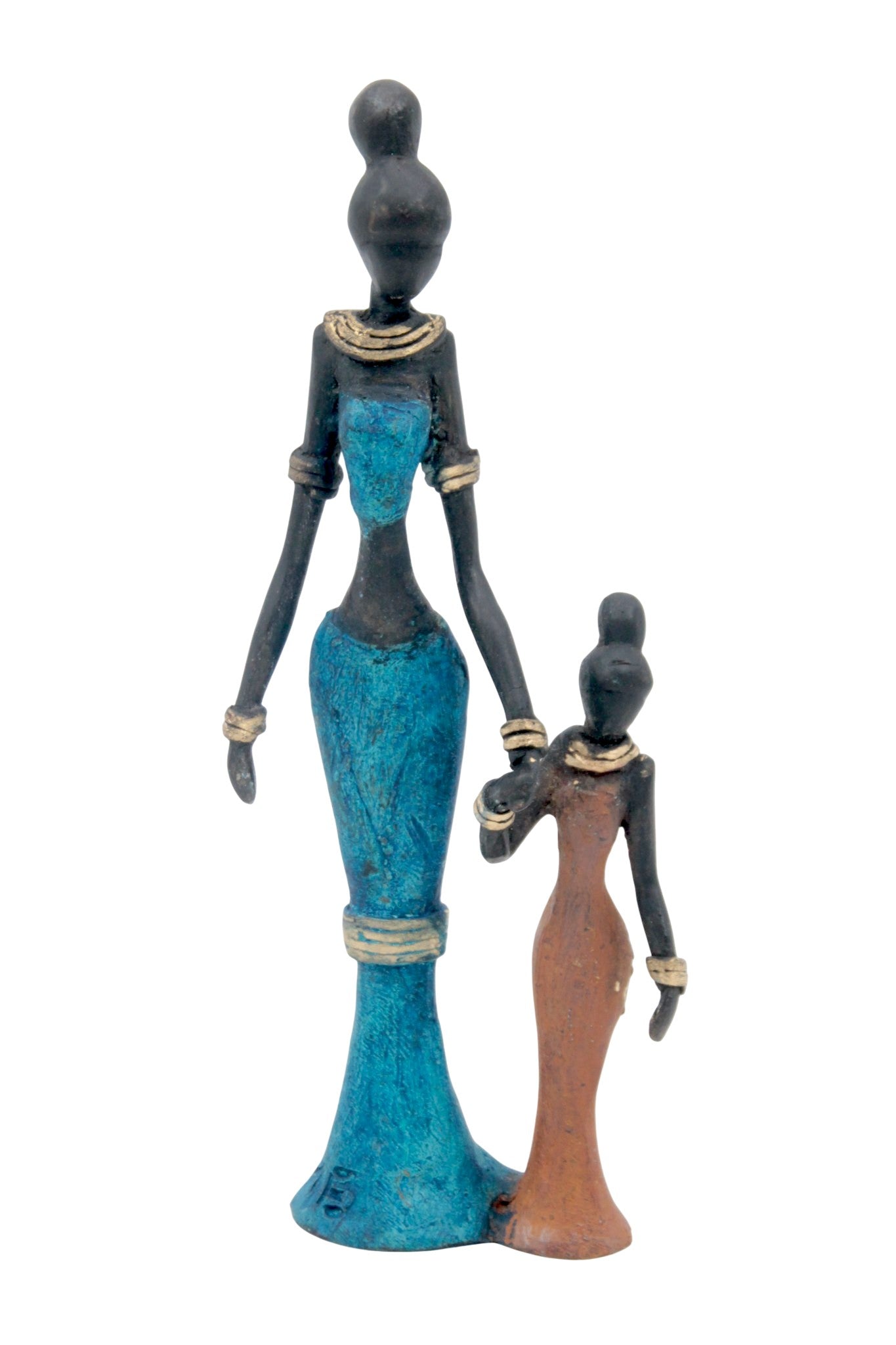 Bronze Mohamadi Dermé 20 cm bleu n°7 