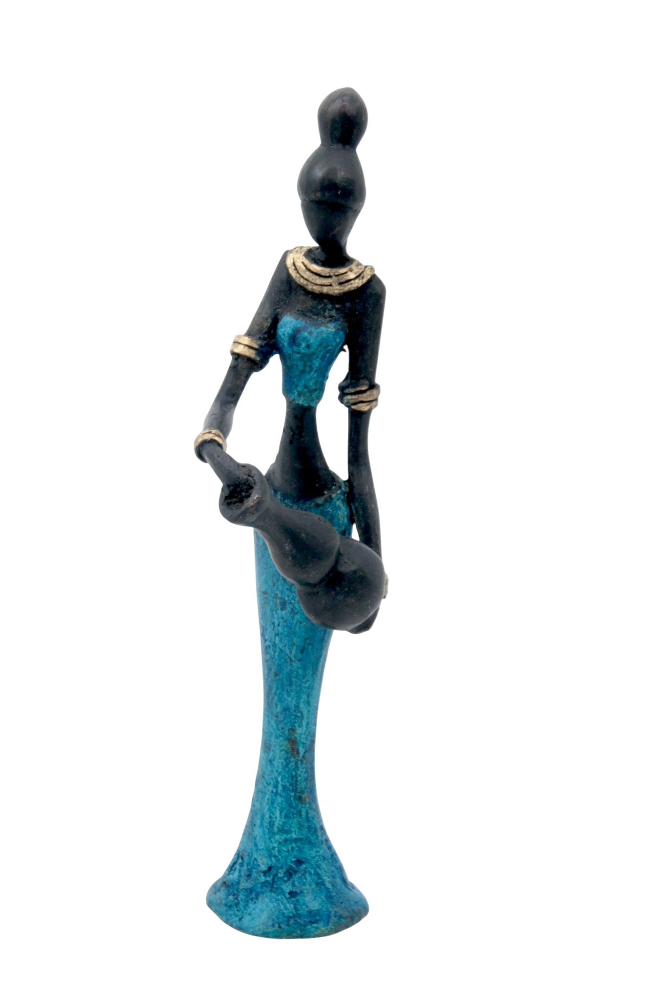 Bronze Mohamadi Dermé 20 cm bleu n°11 