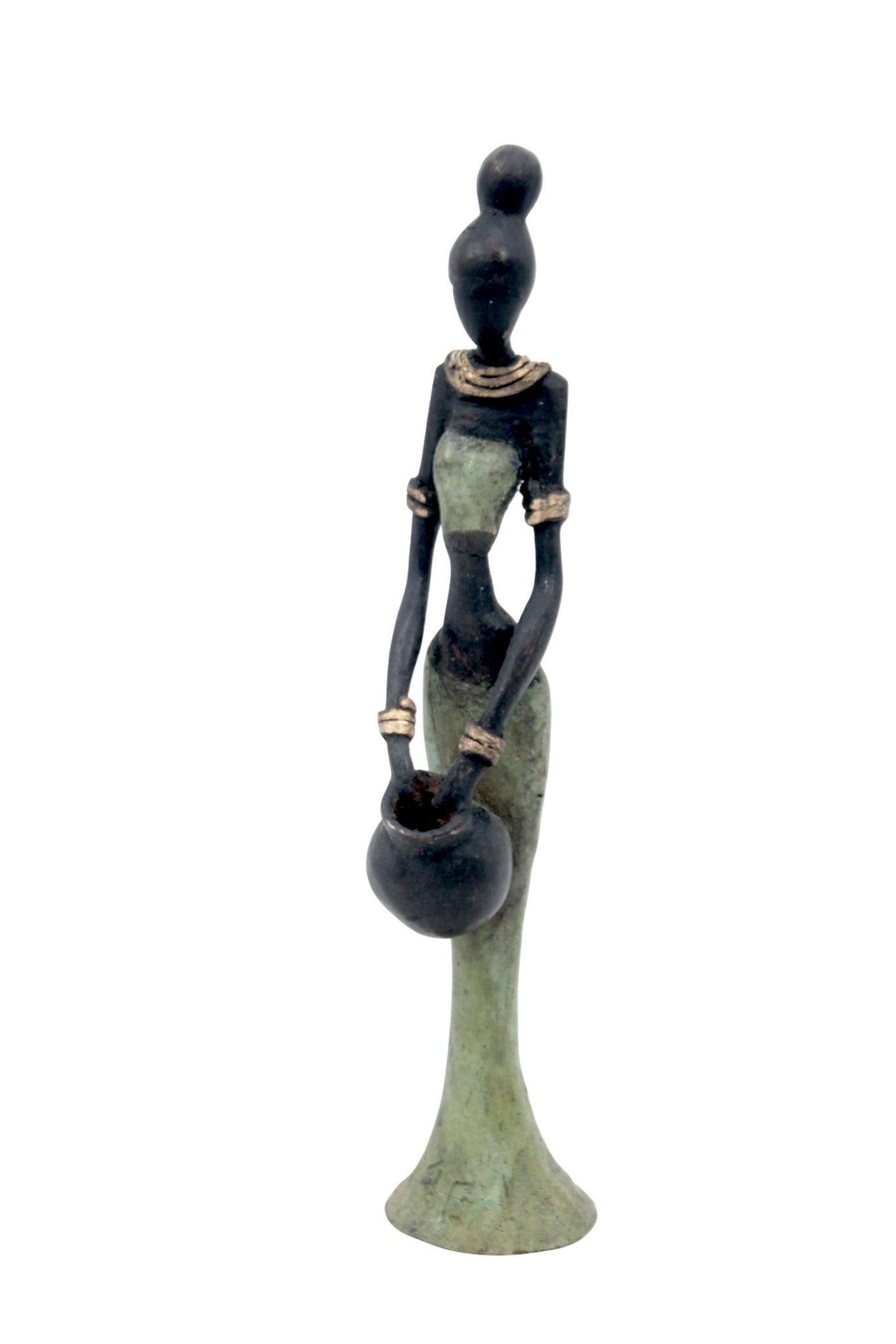 Bronze Mohamadi Dermé 20 cm vert n°9 