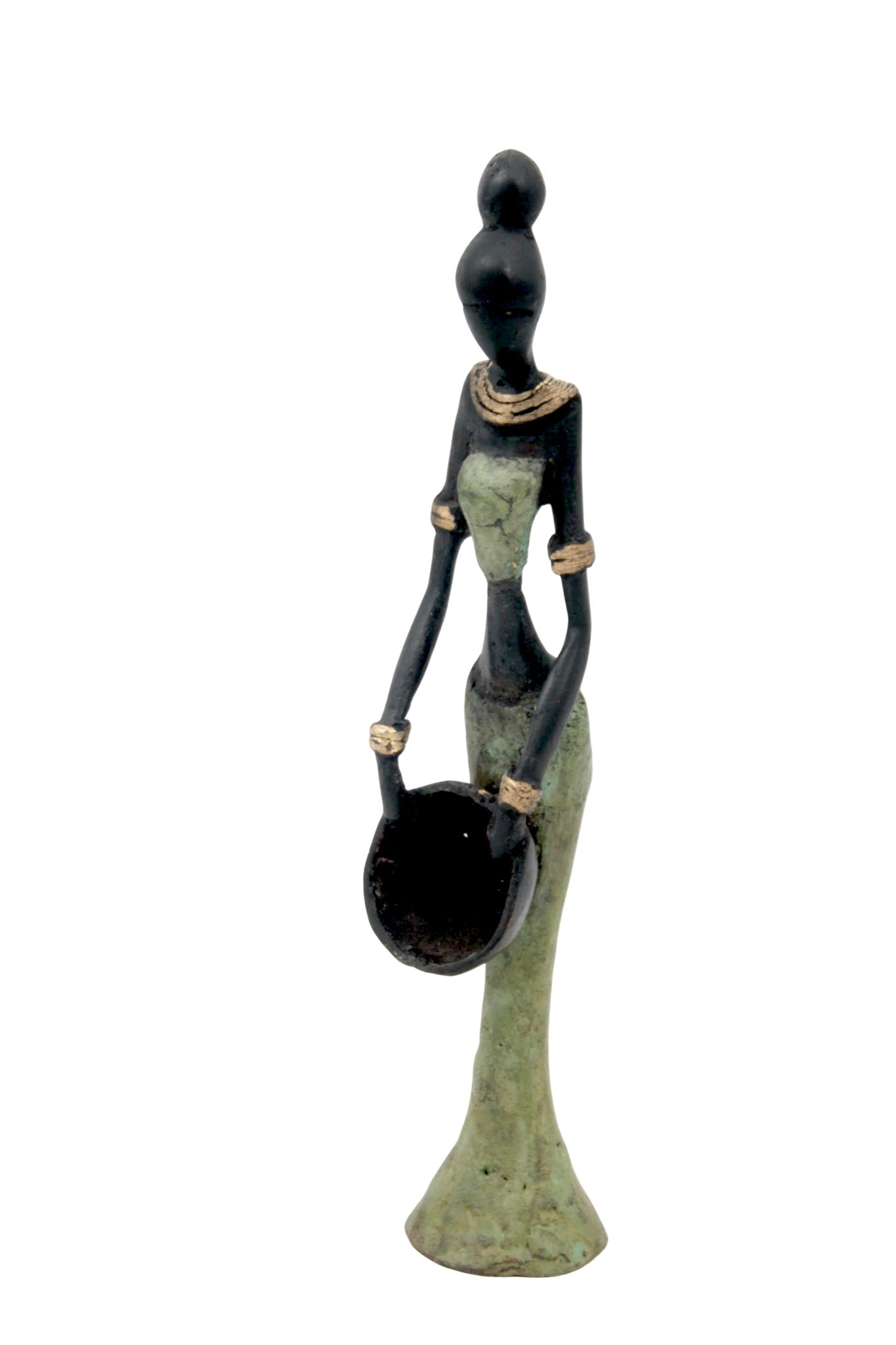 Bronze Mohamadi Dermé 20 cm vert n°11 
