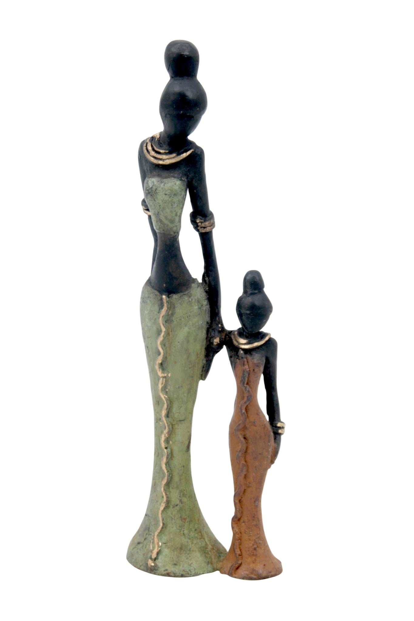 Bronze Mohamadi Dermé 20 cm vert n°13 