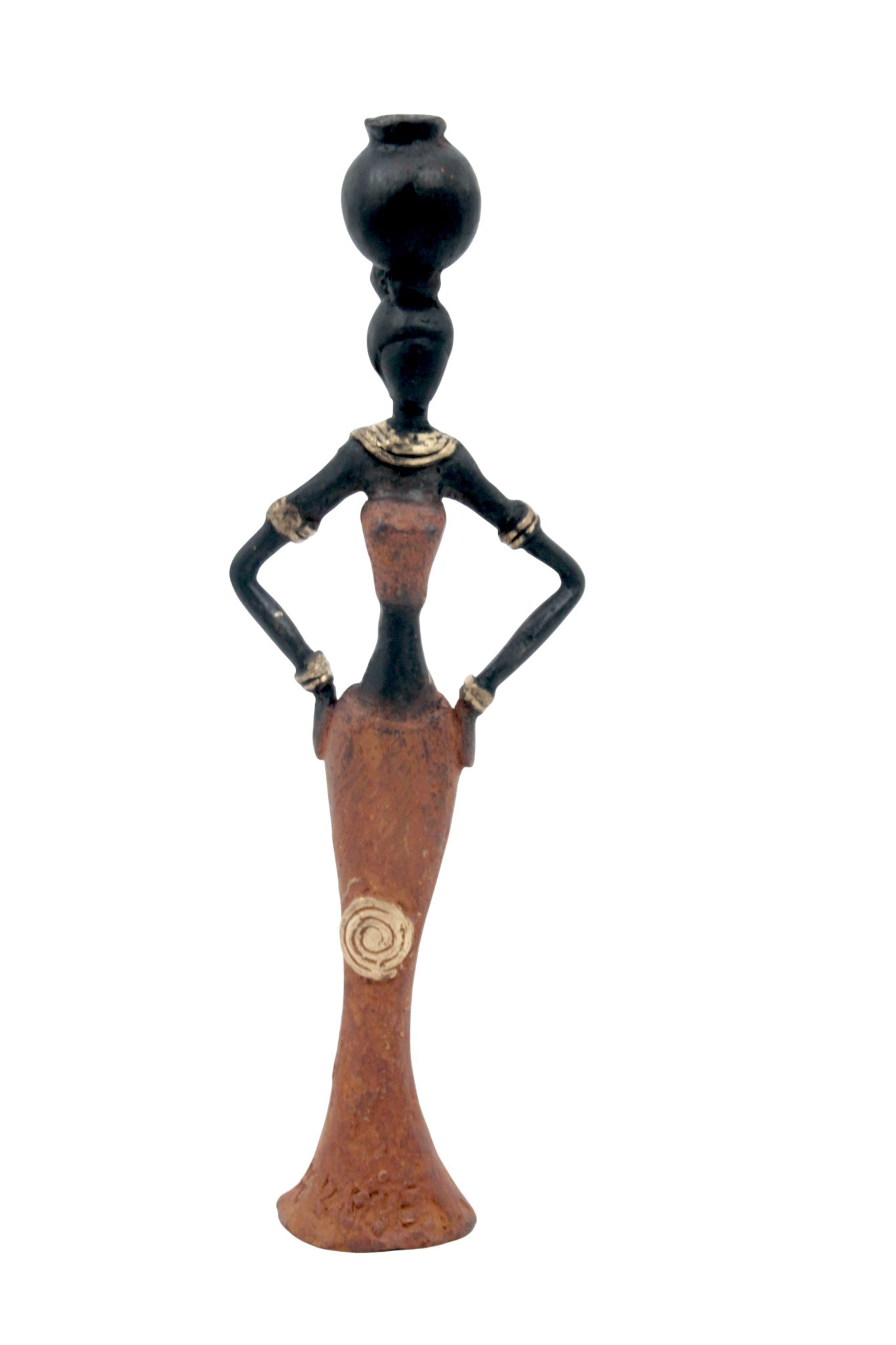Bronze Mohamadi Dermé 20 cm marron n°4 