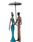Bronze Mohamadi Dermé couple 20 cm n°11 
