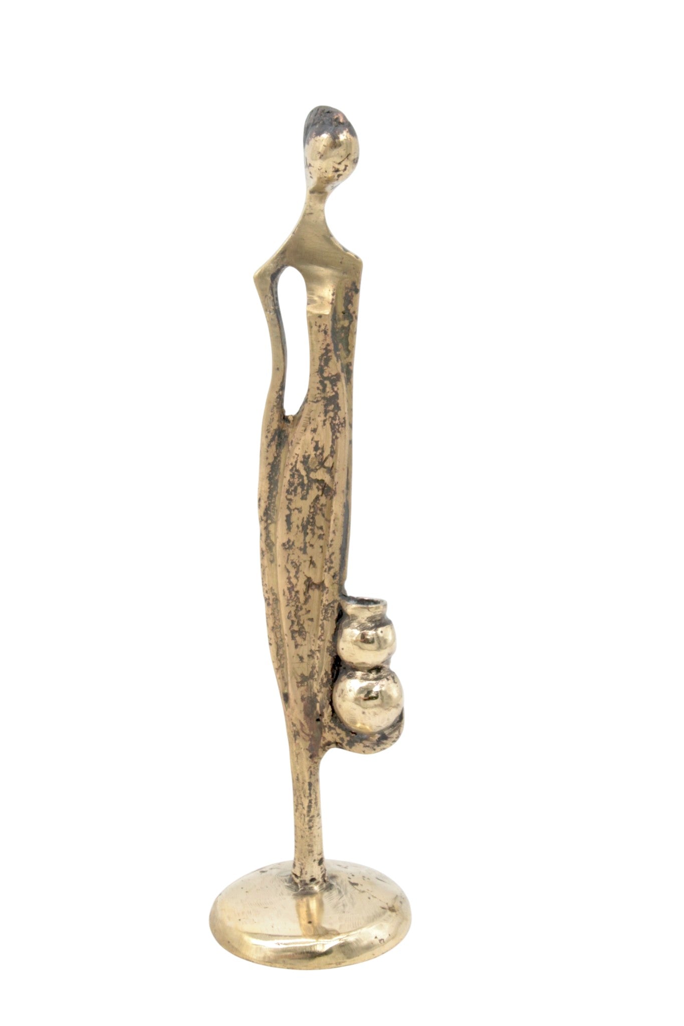 Abdoulaye's bronze 25cm gold n°5 