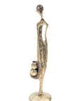 Abdoulaye's bronze 25cm gold n°5 