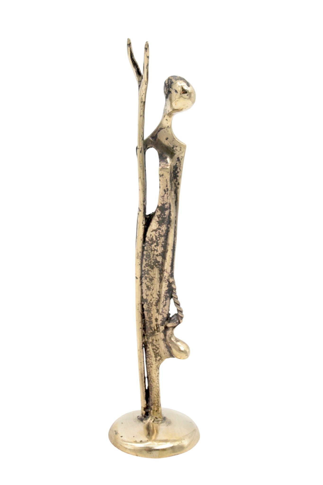 Abdoulaye's bronze 25cm gold n°7 
