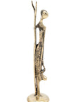 Abdoulaye's bronze 25cm gold n°7 