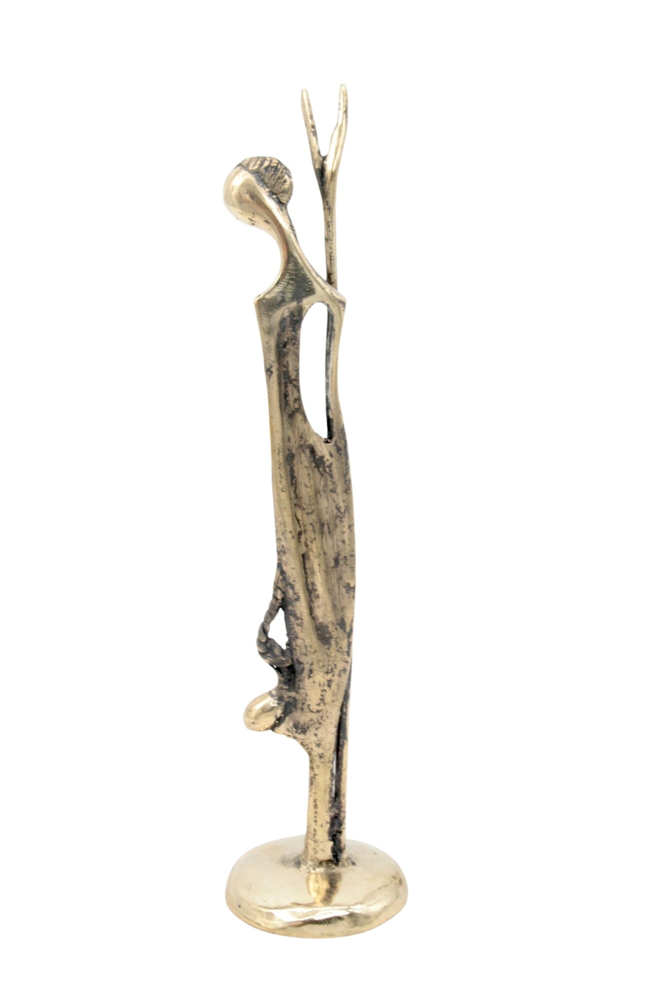 Abdoulaye's bronze 25cm gold n°7 