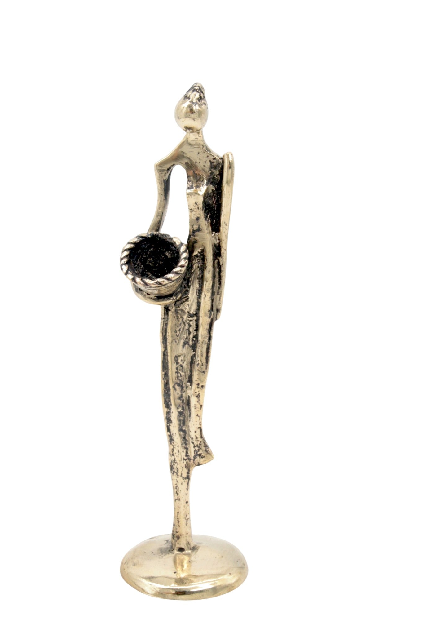 Abdoulaye's bronze 25cm gold n°8 
