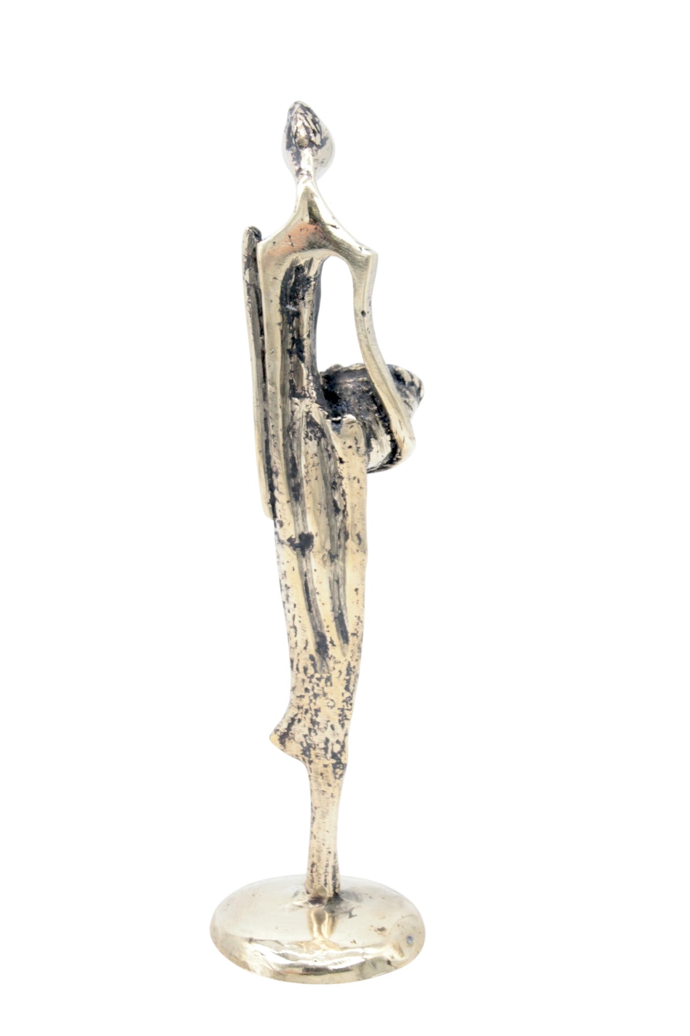 Abdoulaye's bronze 25cm gold n°8 