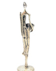 Abdoulaye's bronze 25cm gold n°8 