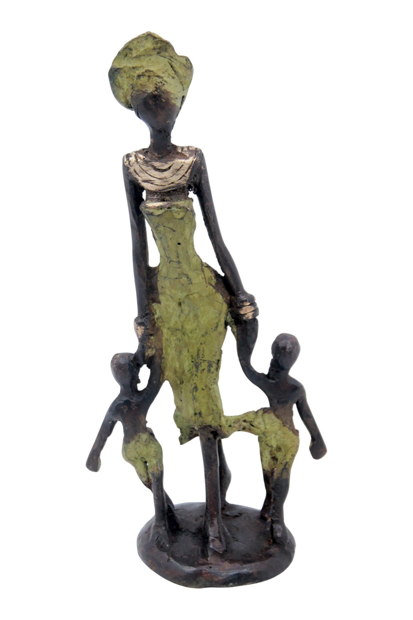 Bronze 15 cm vert n°11 