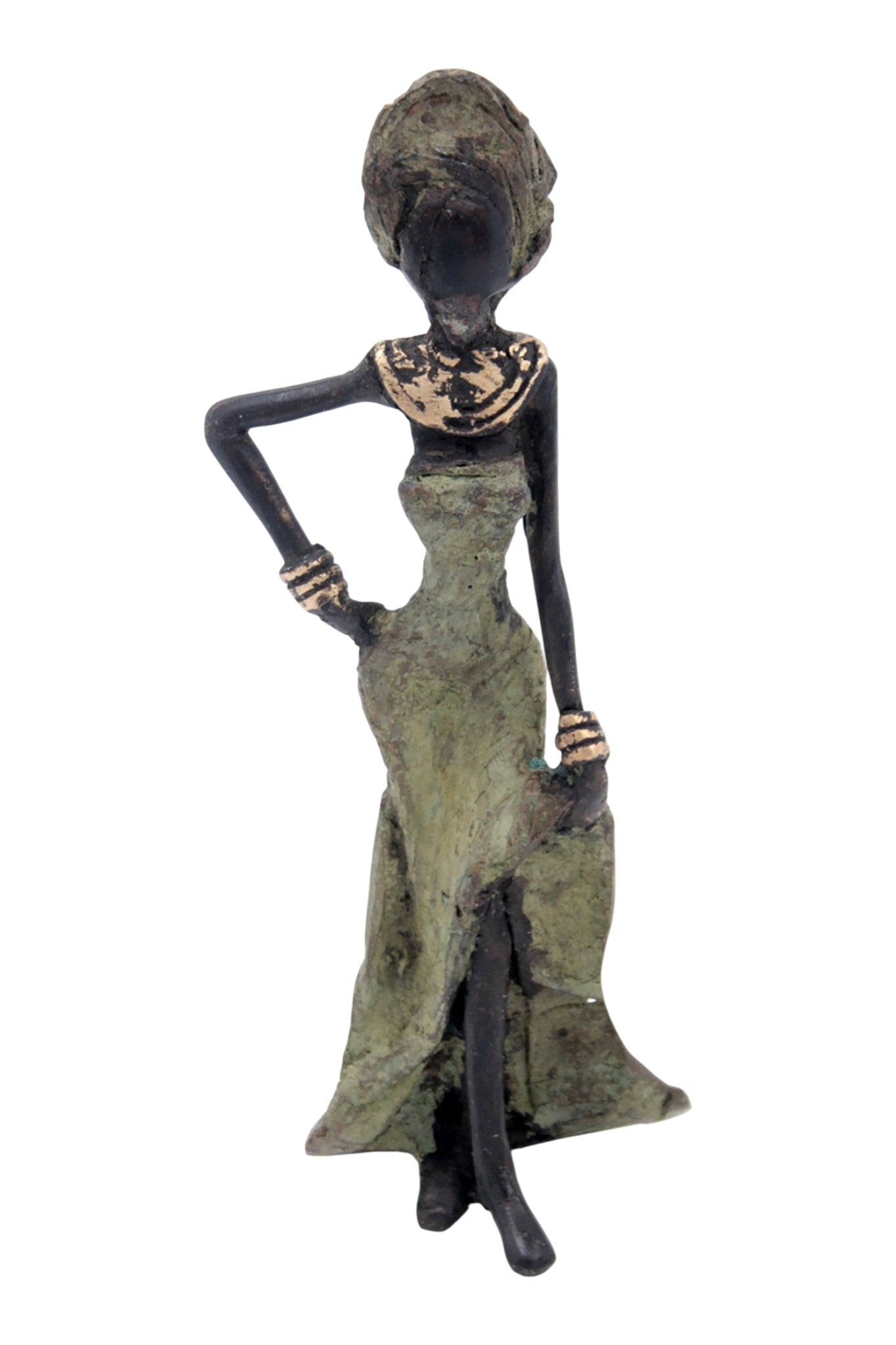 Bronze 15 cm vert n°31 