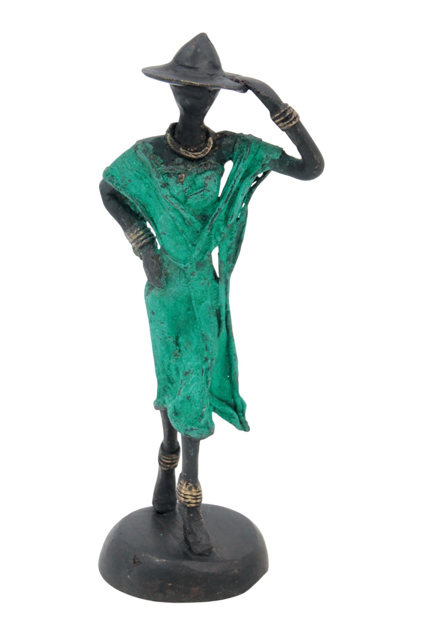 Bronze 15 cm vert n°33 