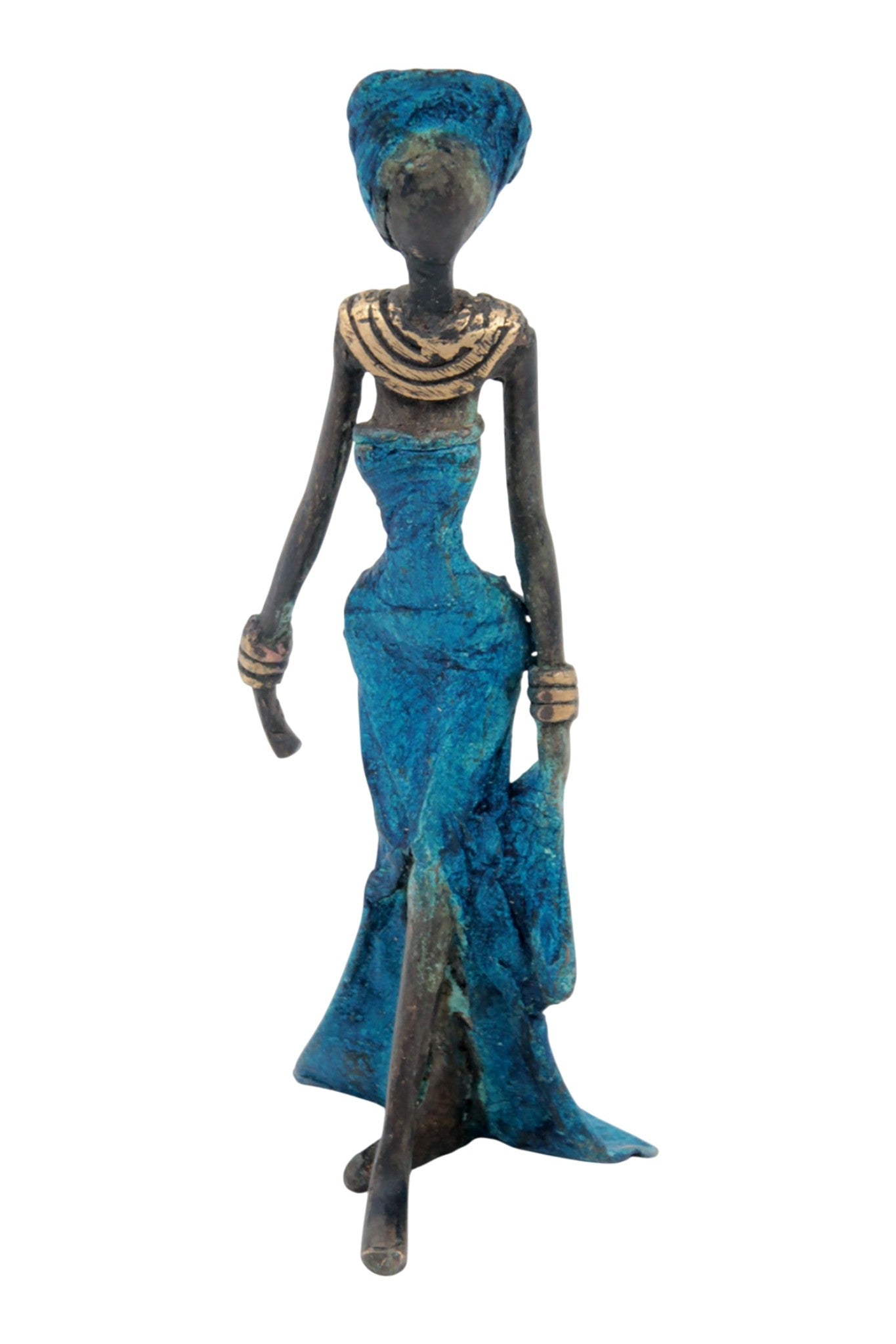 Bronze 15 cm bleu n°39 