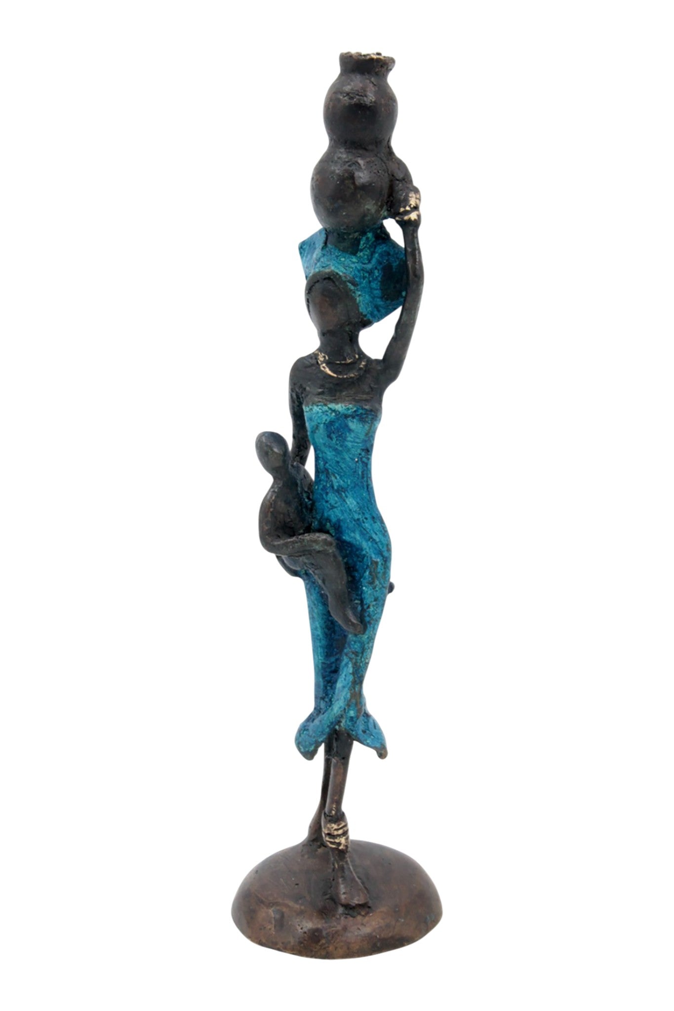 Bronze 15 cm bleu n°41 