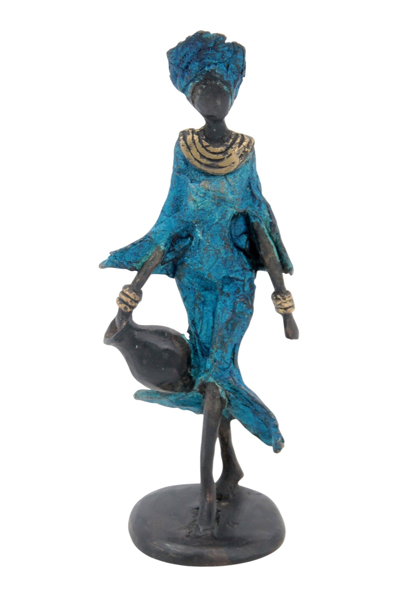 Bronze 15 cm bleu n°42 