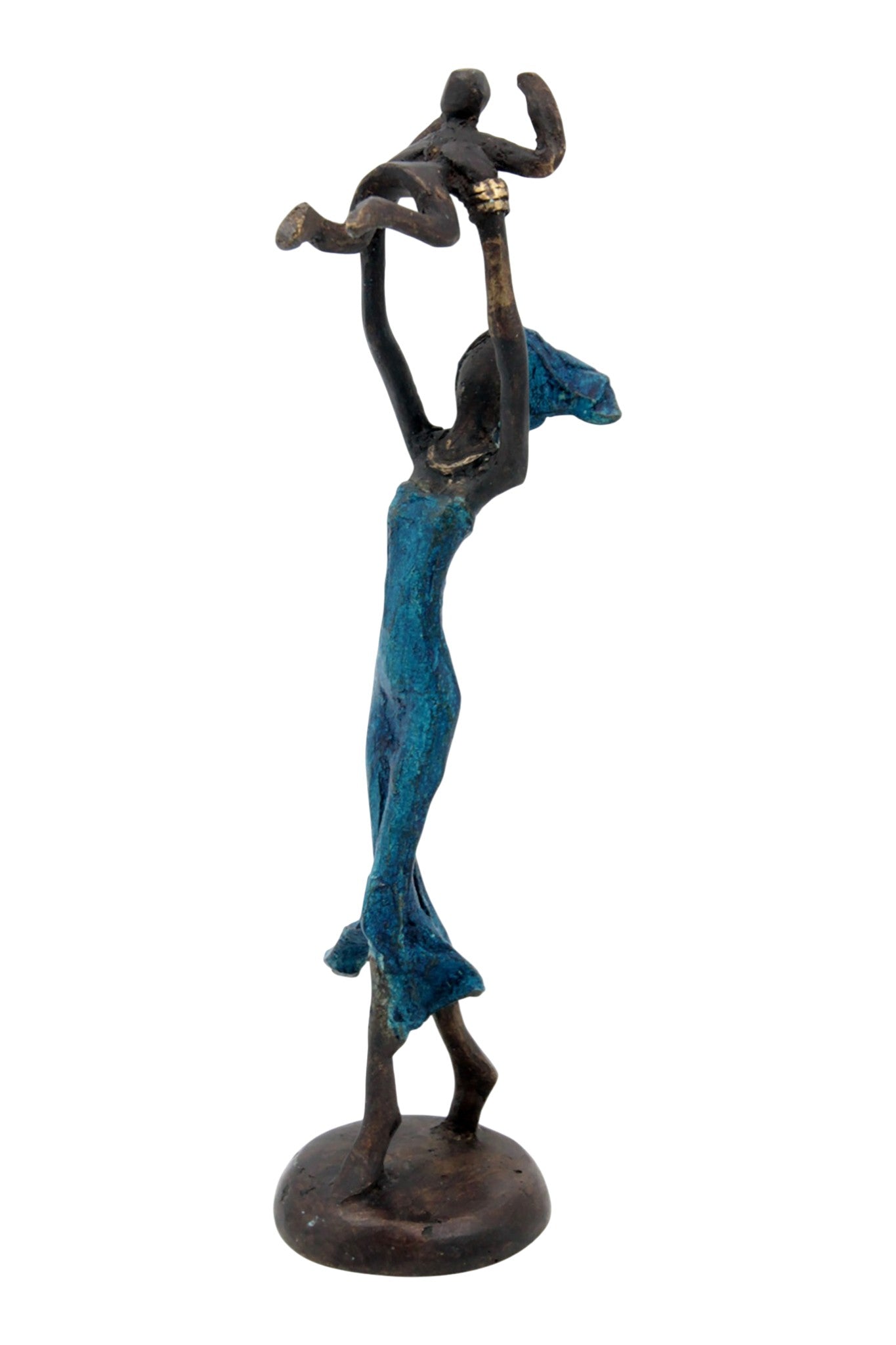 Bronze 15 cm bleu n°44 