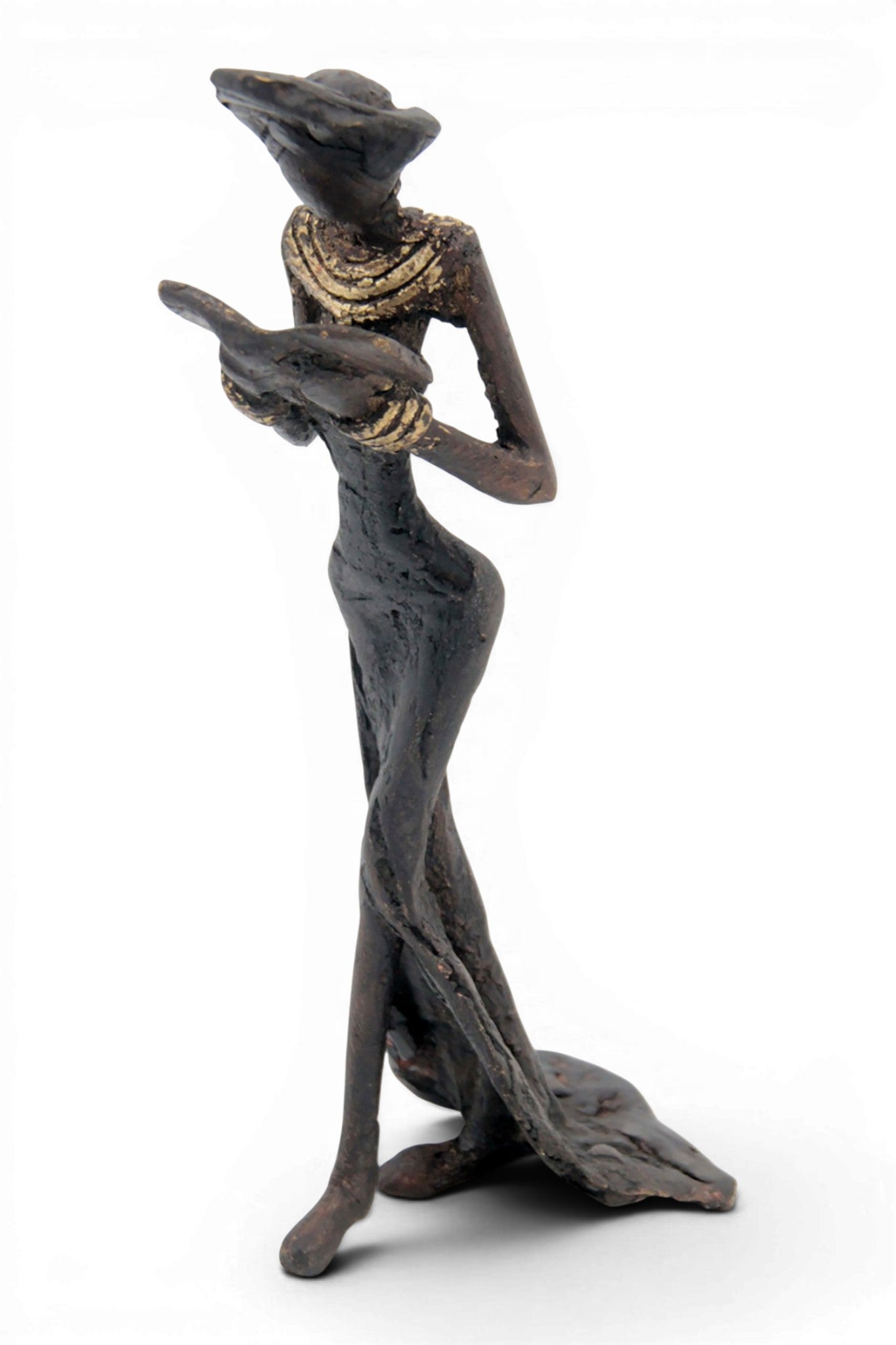 Bronze 15 cm black n°35 