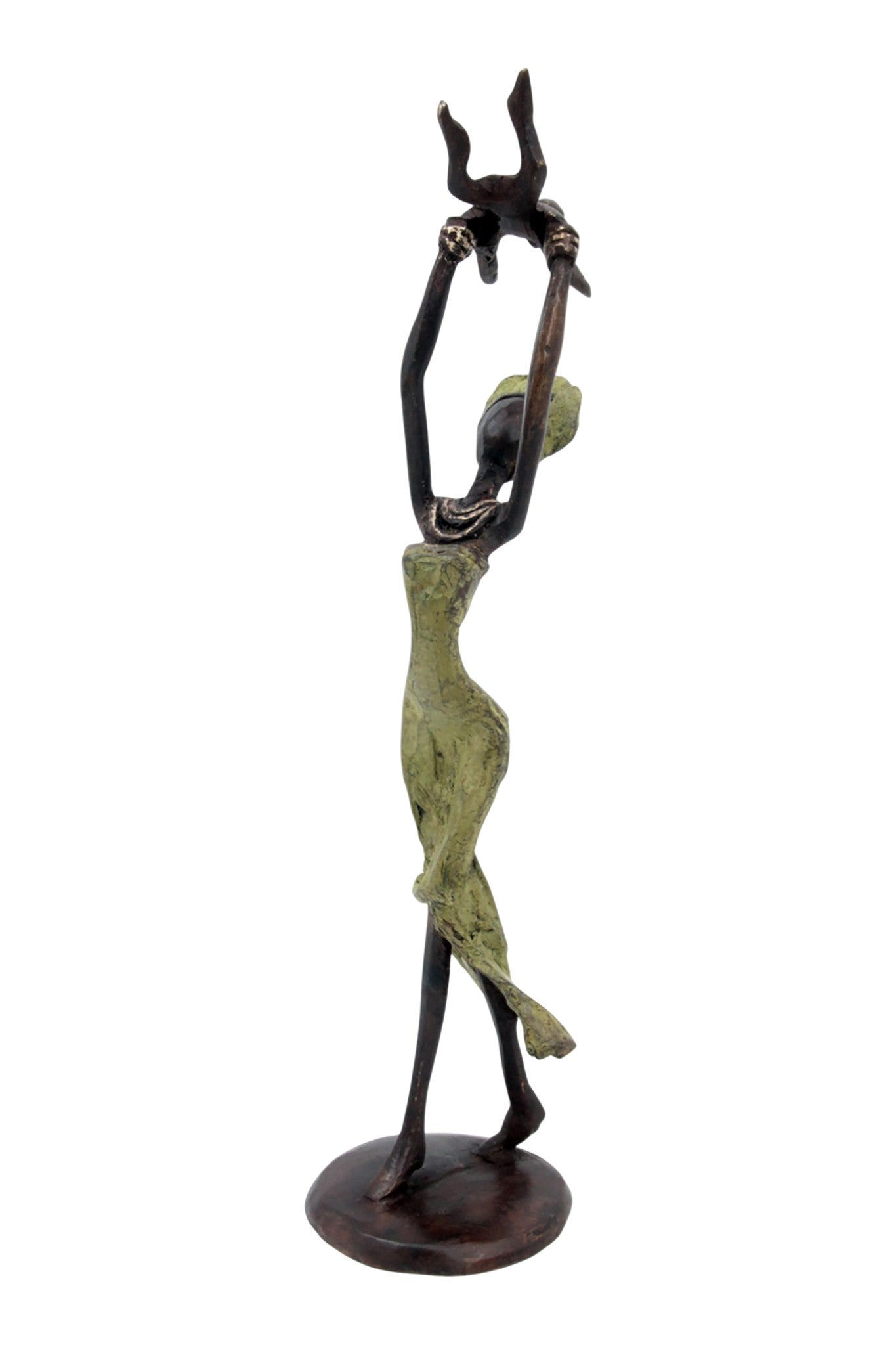 Bronze 20 cm vert n°15 