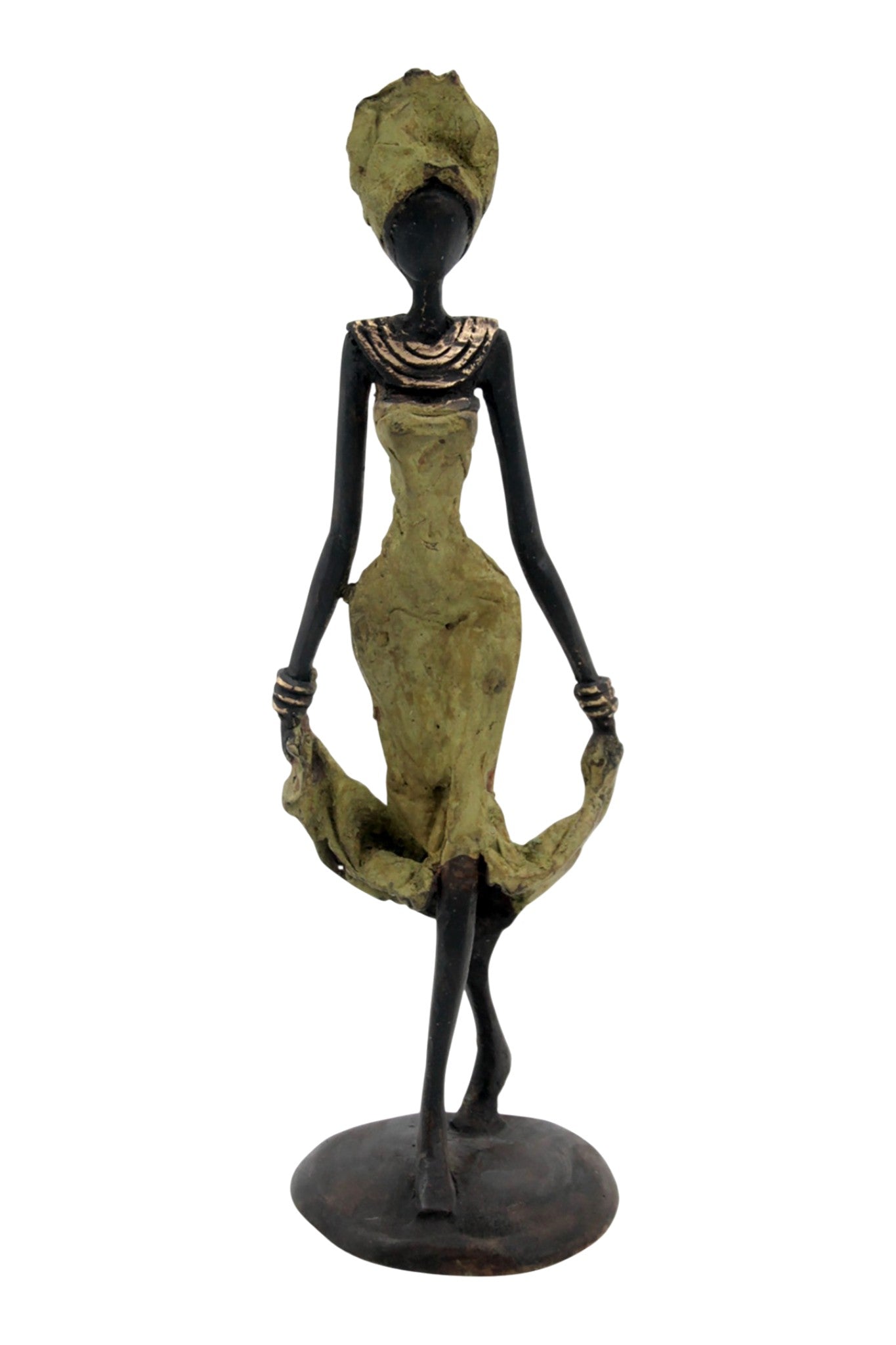 Bronze 20 cm vert n°16 
