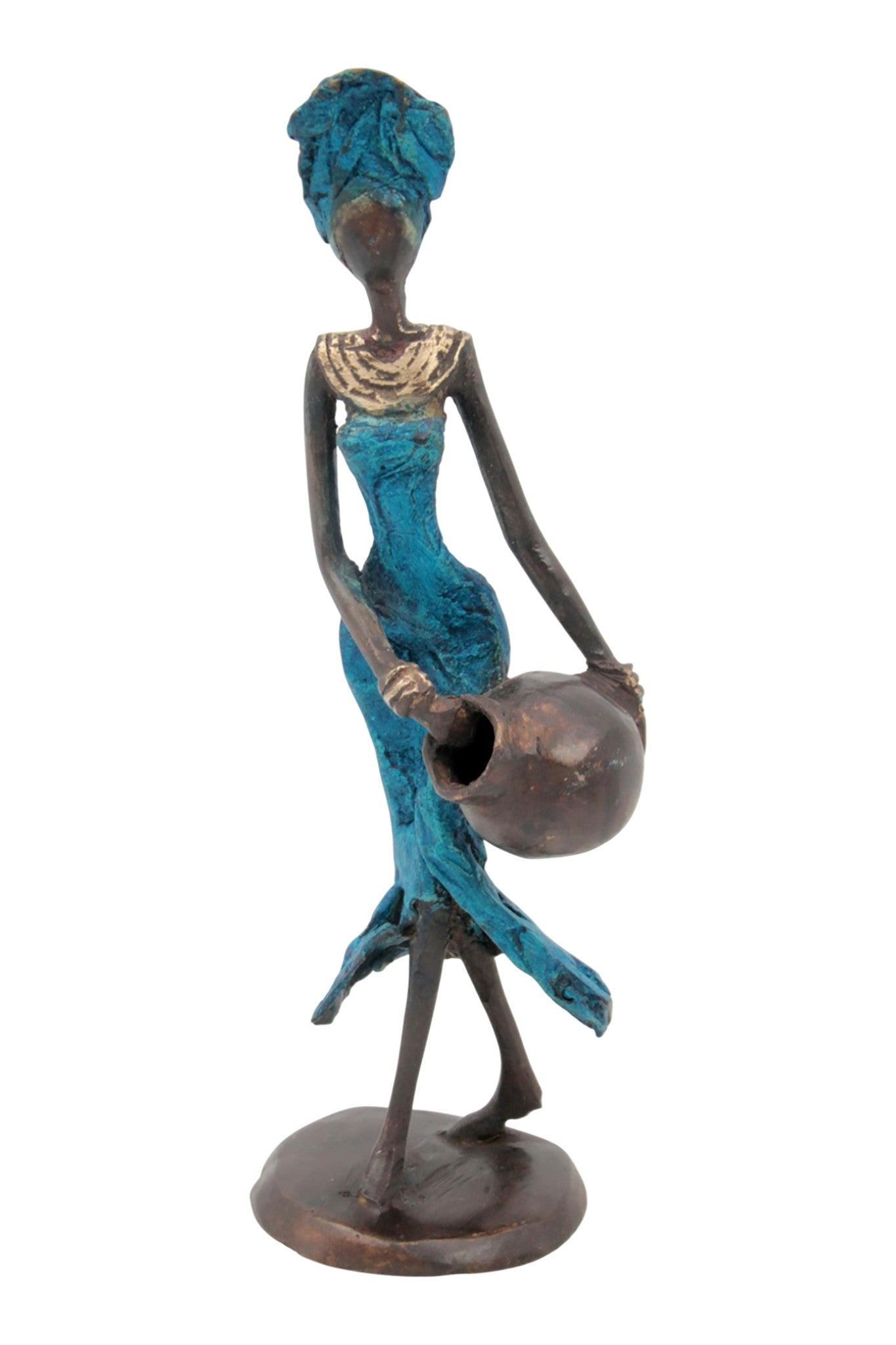 Bronze 20 cm bleu n°5 