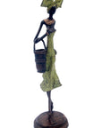 Bronze 35 cm vert n°21 Bronzes d'Afrique