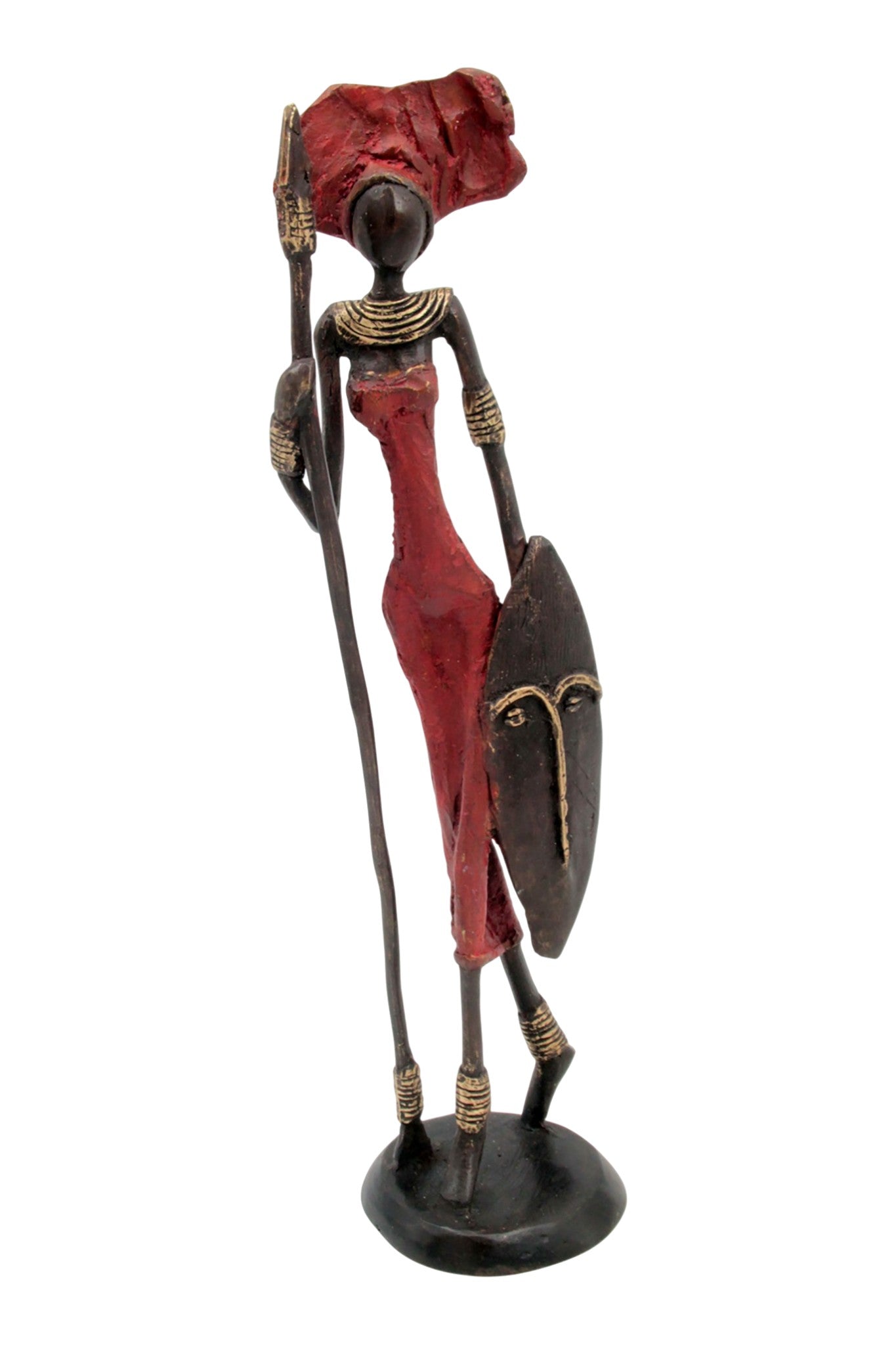 Bronze 35 cm rouge n°13 