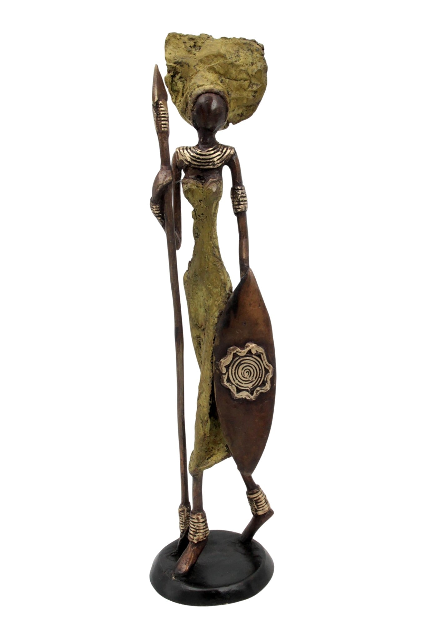 Bronze 35 cm vert n°17 