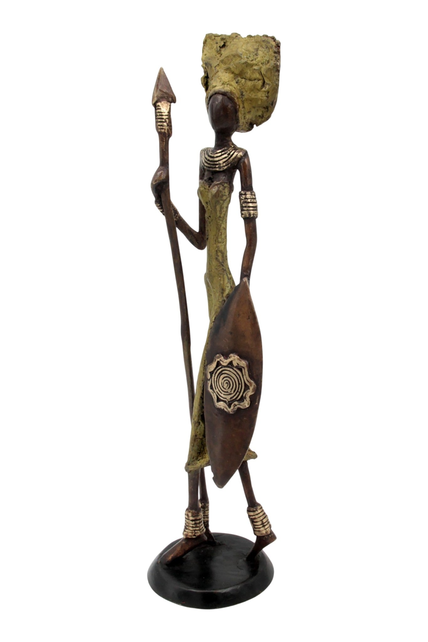 Bronze 35 cm vert n°17 