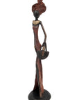 Bronze 35 cm marron n°6 