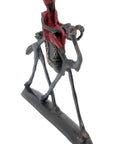 Chamelier 20 cm rouge n°1 